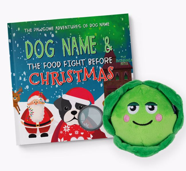 Personalised Book: Your Dog and the Food Fight Before Christmas